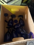 14- Deep Blue Glass Stemware