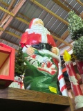 Plastic Light up Santa