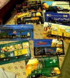 9- Beer advertisement toys on my trucks