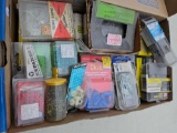 box lot of assorted fasteners