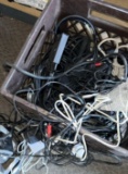 Lights/headphone /lots of wires