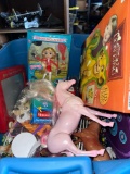Assorted kids toys doll/horses/puzzles/games