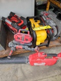 5 tools milwaukee and 1 Dewalt radio need repair