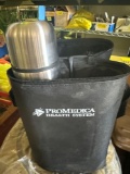 Thermos and case