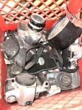 Assorted cameras/accessories