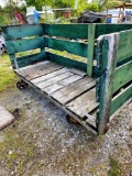 6 ft vintage warehouse cart