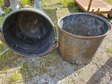 2-20 inch copper pot