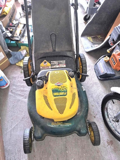 yardman push mower