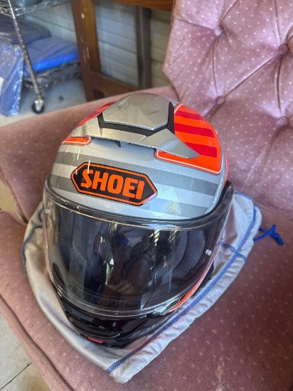 Shoei motorcycle helmet