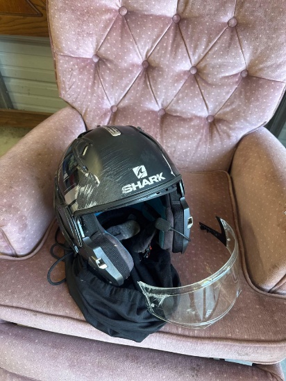 Shark motorcycle helmet