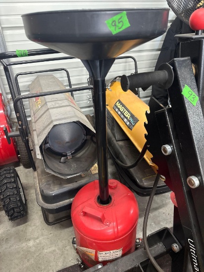 portable oil drain dolly