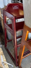 2- childrens high chairs