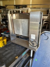 Roll-around cart and bun toasters