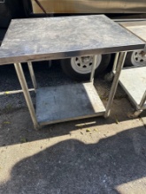 stainless steel table