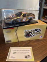 Action Rusty Wallace 2 Miller Lite 2005 Charger 1 of 300 1/24 scale 24kt gold stock car