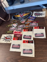 Harley Davidson patches/Yamaha/BSA patches