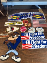 Assorted patches/stickers Sunoco/ Busch beer/Studebaker and more