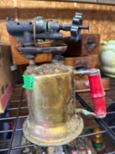 brass blow torch vintage