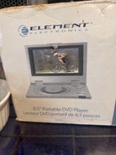 Element 8.5 inch portable DVD player