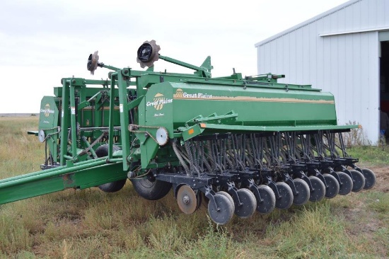 Great Plains Solid Stand Drill 25F-24, 7½” Space, Alfalfa Boxes, sn-3875