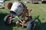 Homemade Cement Mixer, Elec. Motor