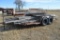 Older Flatbed Car Trailer