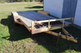 1995 Spencer BP Car Trailer, 16 ft. w/ Ramps, good