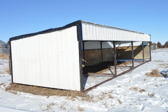 12’ x 40’ Loafing Shed on Skids