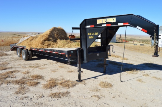 2014 Doolittle 30' Flatbed Trailer