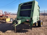 JD 530 Baler, String Tie, Gathering Wheels, Works Good, sn687631