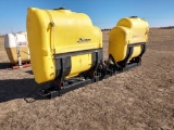 240 gal Demco Saddle Tanks, yellow