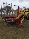 NH 1033 Bale Wagon, cable controls, good