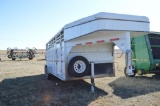 2008 Circle D GN Stock Trailer