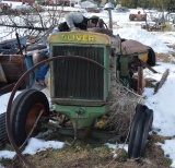 Oliver Tractor, square fenders