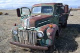 Ford Truck, 40s or 50s, grain box, green