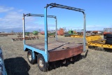 Tandem Axle Dually Trailer, no hitch