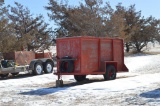 Cargo Trailer, Red, box trailer, 1 axle