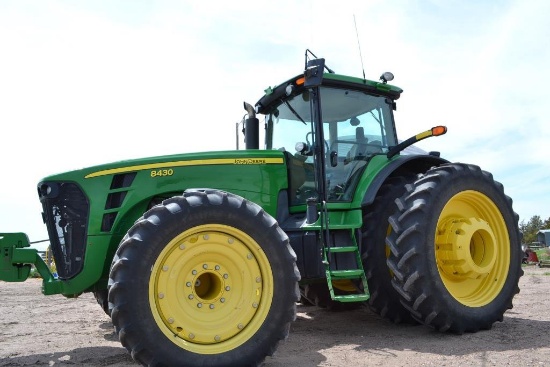 ’09 JD 8430 MFWD Tractor,