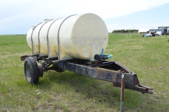 1000 gal Liquid Nurse Tank on truck mtd Trailer