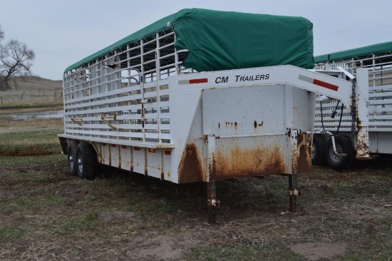 2007 CM Stock Trailer,