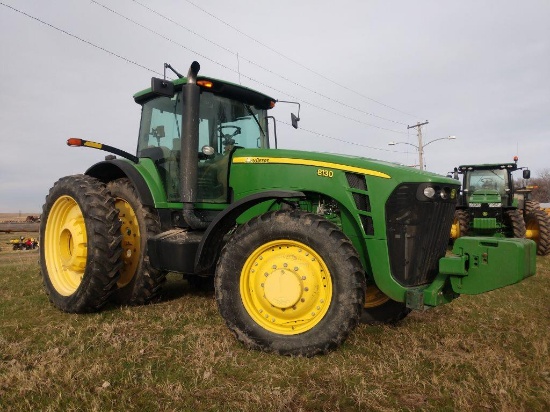 2007 John Deere 8130 MFWD Tractor,