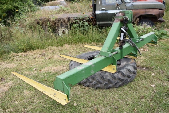 2 Bale 3 Pt. Bale Movers, Hyd. Tilt, Bilby Mfg!