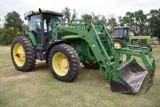 John Deere 8400 Tractor and Loader