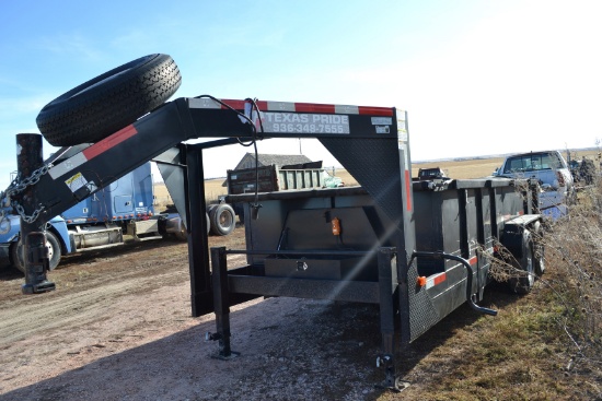 2015 Texas Pride Dump Trailer