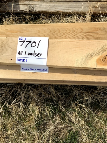 New 2'' x 4'' and 2''x 6'' Lumber