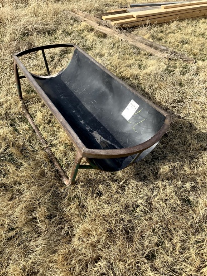 Small Feed Bunk with Poly  Liner