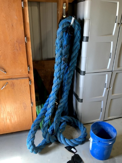 30' Large Blue Tow Rope