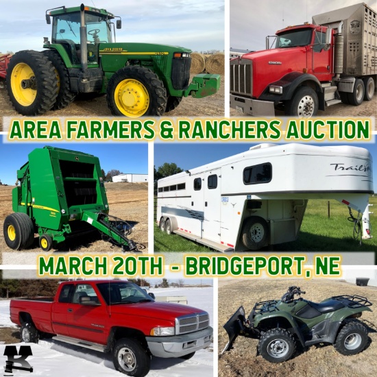 Area Farmers & Ranchers Consignment Auction