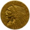 1908 $2 1/2 Gold