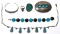 Sterling Silver and Turquoise Jewelry Assortment